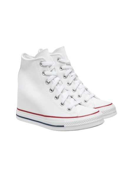 Converse Bianca con zeppa